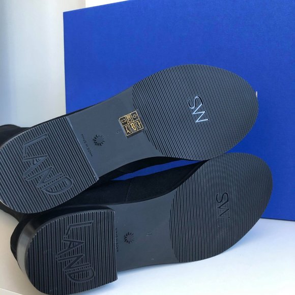 Stuart Weitzman Lowland Over the Knee Leather Boot - Picture 5 of 11